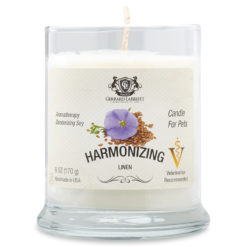Harmonizing Linen Aromatherapy Deodorizing Soy Candle For Pets