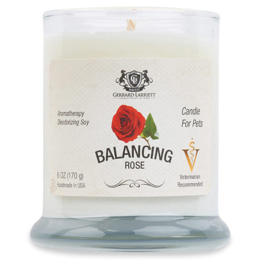 Balancing Rose Aromatherapy Deodorizing Soy Candle